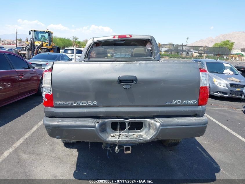 2006 Toyota Tundra Double Cab Limited VIN: 5TBDT48136S516879 Lot: 39890087