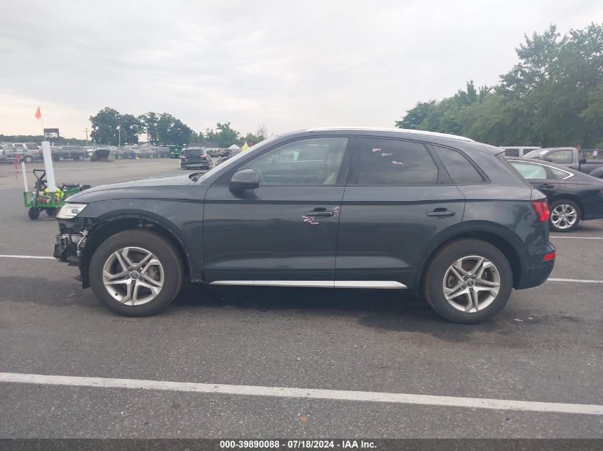 2018 Audi Q5 Premium VIN: WA1ANAFYXJ2135303 Lot: 39890088