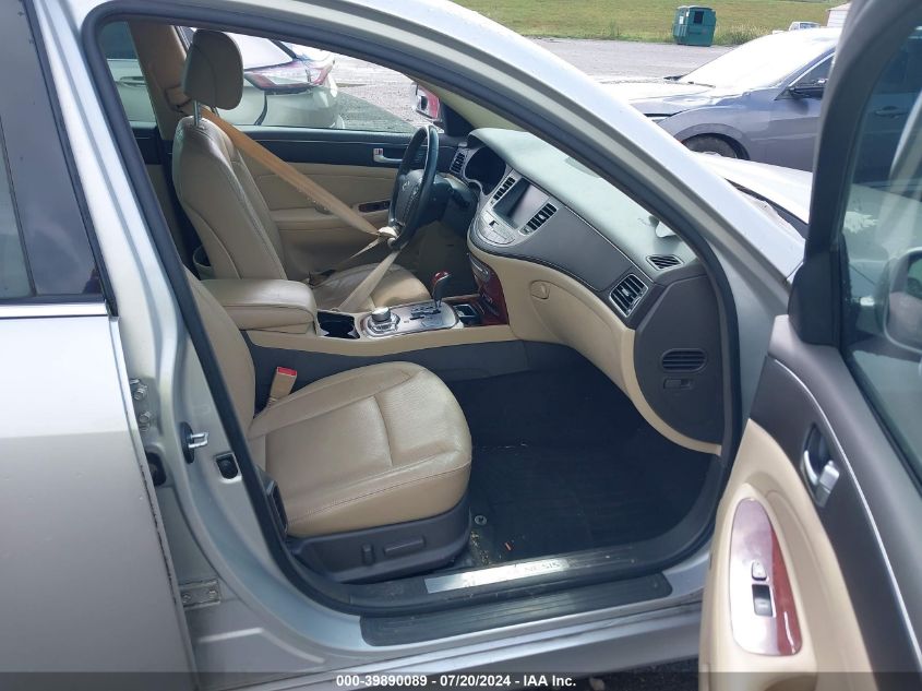 2012 Hyundai Genesis 3.8 VIN: KMHGC4DDXCU173205 Lot: 39890089