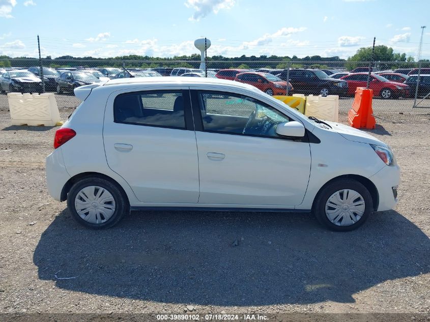 2017 Mitsubishi Mirage Es VIN: ML32A3HJ7HH010934 Lot: 39890102