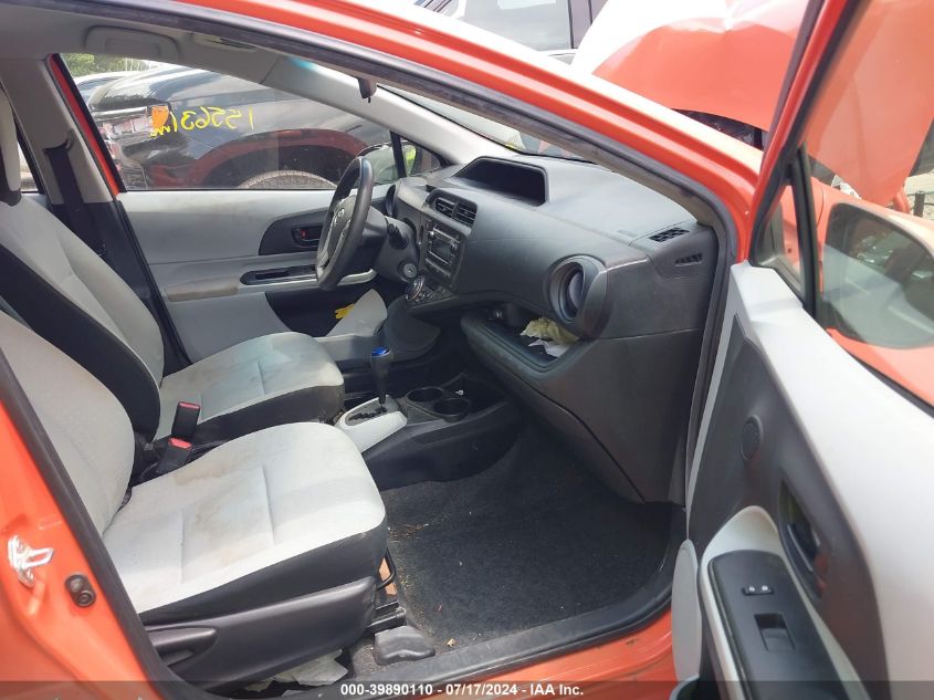 2014 Toyota Prius C One VIN: JTDKDTB38E1063466 Lot: 39890110