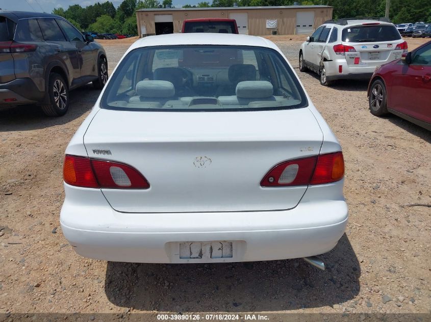 2000 Toyota Corolla Ce VIN: 1NXBR12E3YZ364569 Lot: 39890126