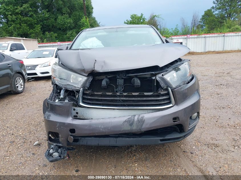 2015 Toyota Highlander Le VIN: 5TDZARFH7FS013856 Lot: 39890130