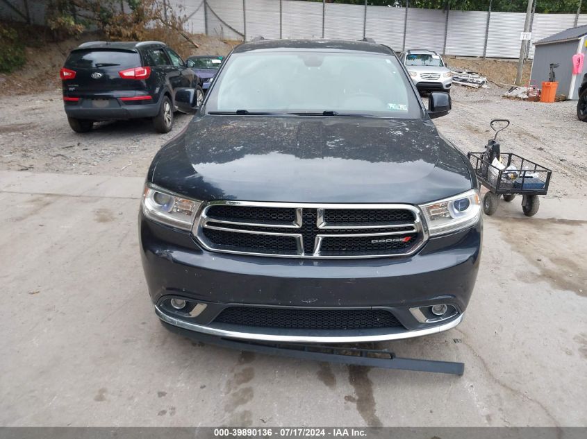 2016 Dodge Durango Limited VIN: 1C4RDJDG4GC446668 Lot: 39890136