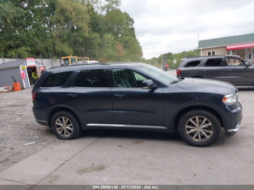 2016 Dodge Durango Limited VIN: 1C4RDJDG4GC446668 Lot: 39890136