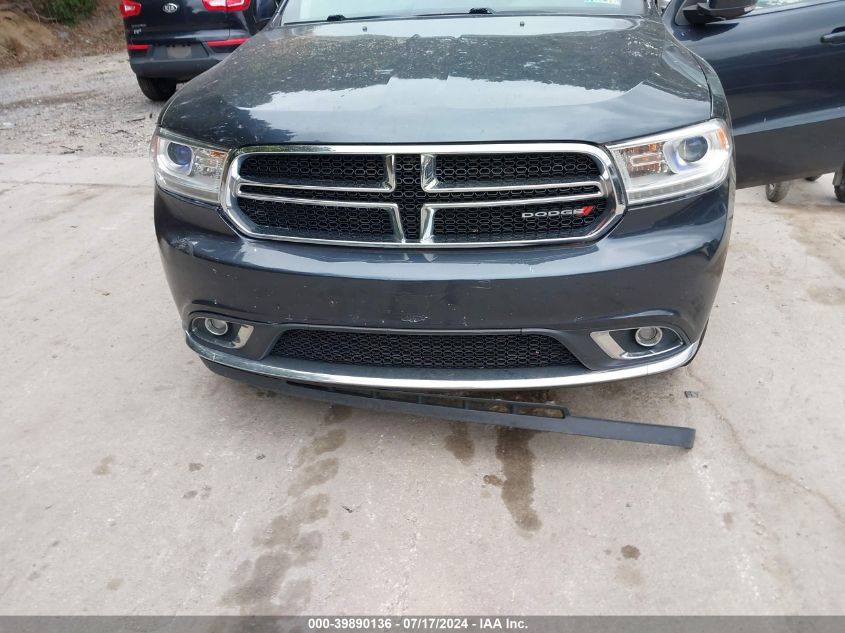 2016 Dodge Durango Limited VIN: 1C4RDJDG4GC446668 Lot: 39890136