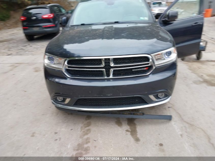 2016 Dodge Durango Limited VIN: 1C4RDJDG4GC446668 Lot: 39890136