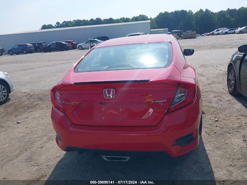 2020 Honda Civic Sport VIN: 2HGFC2F88LH569478 Lot: 39890141