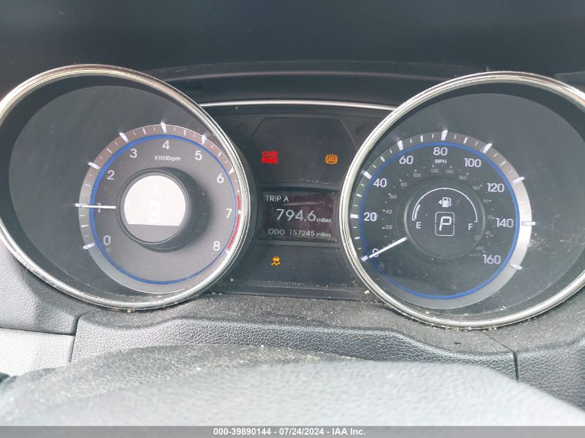 5NPEB4AC5CH310930 2012 Hyundai Sonata Gls