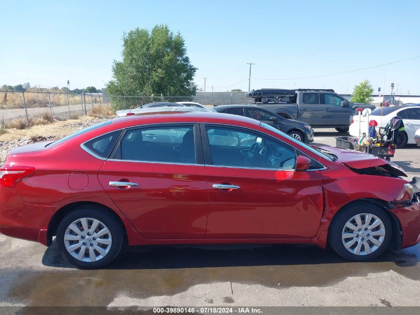 2016 Nissan Sentra Sv VIN: 3N1AB7AP0GY277446 Lot: 39890146