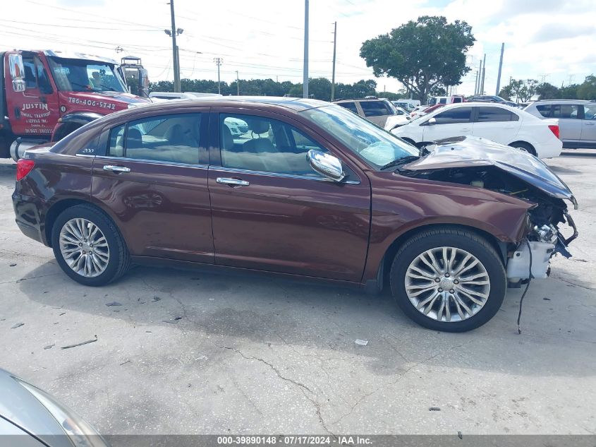 2012 Chrysler 200 Limited VIN: 1C3CCBCG9CN270882 Lot: 39890148