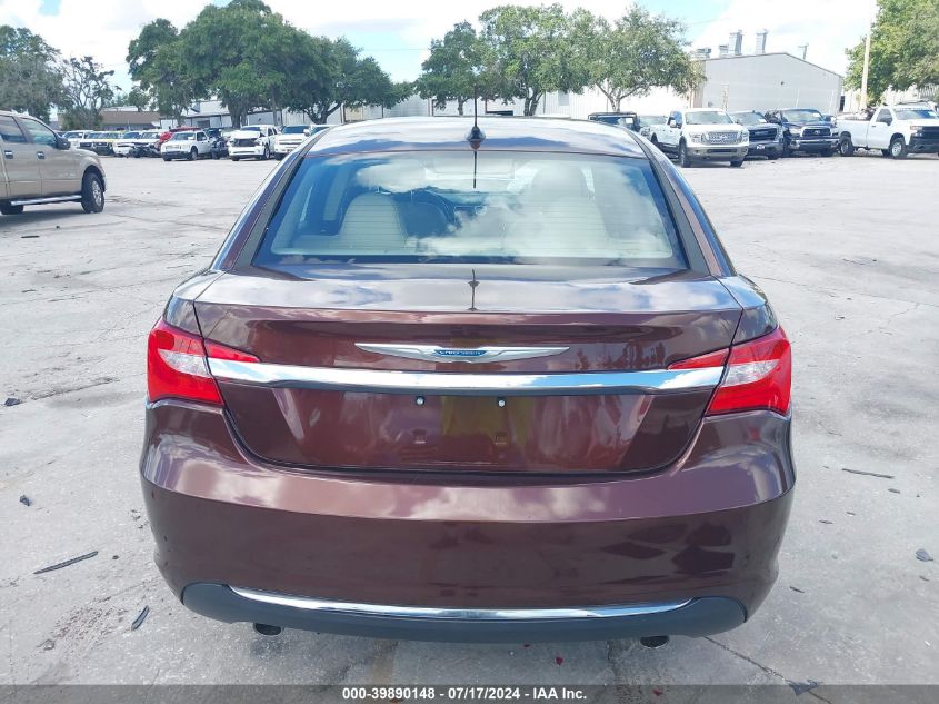 2012 Chrysler 200 Limited VIN: 1C3CCBCG9CN270882 Lot: 39890148