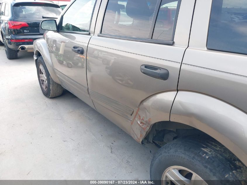 2005 Dodge Durango Slt VIN: 1D4HD48N55F518143 Lot: 39890167