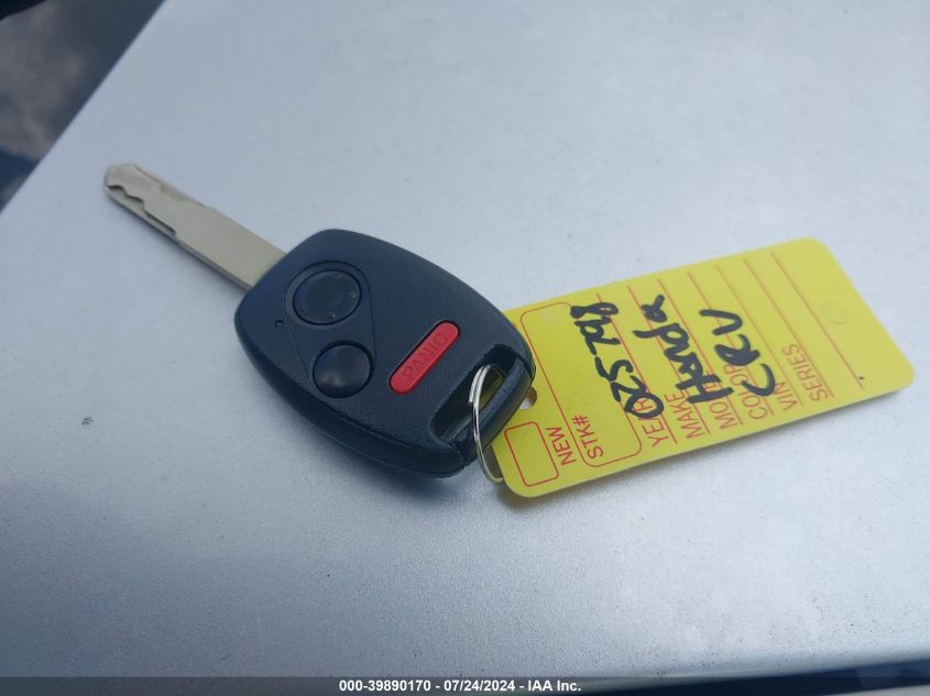 2007 Honda Cr-V Ex-L VIN: JHLRE38787C025798 Lot: 39890170