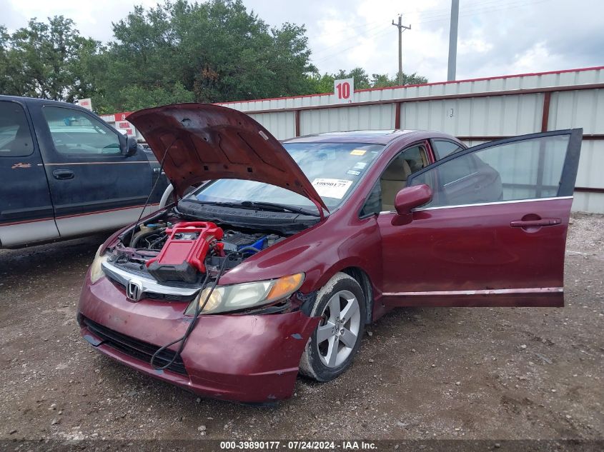 2006 Honda Civic Ex VIN: 1HGFA16876L095434 Lot: 39890177