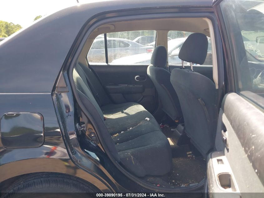 2010 Nissan Versa 1.8S VIN: 3N1BC1APXAL405405 Lot: 39890195