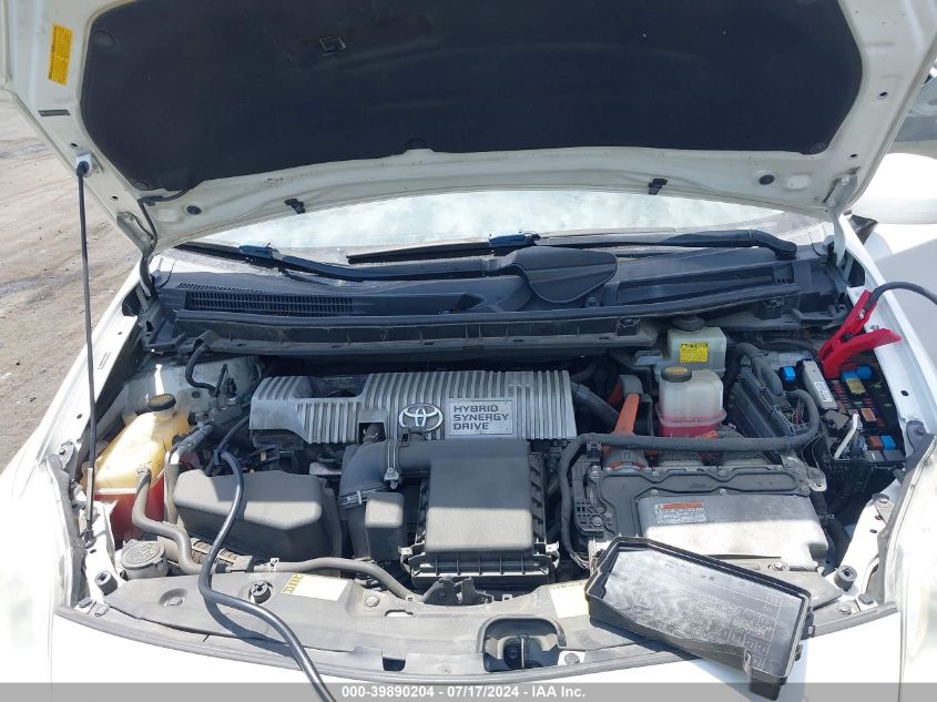 2012 Toyota Prius VIN: JTDKN3DU8C5447014 Lot: 39890204