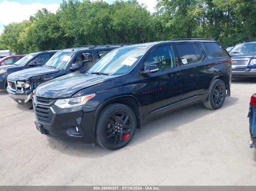 2018 Chevrolet Traverse Premier VIN: 1GNEVJKW2JJ256335 Lot: 39890207