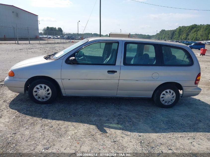 1998 Ford Windstar Wagon VIN: 2FMDA51U7WBB23777 Lot: 39890214