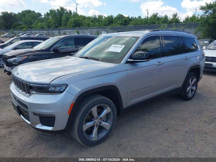 2021 JEEP GRAND CHEROKEE L LIMITED 4X4 - 1C4RJKBG3M8196744