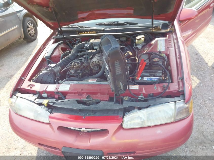 1997 Ford Thunderbird Lx VIN: 1FALP62W0VH151545 Lot: 39890220