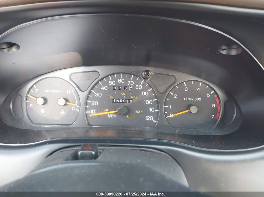 1997 Ford Thunderbird Lx VIN: 1FALP62W0VH151545 Lot: 39890220