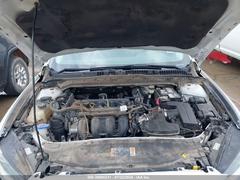 2014 Ford Fusion S VIN: 3FA6P0G79ER300416 Lot: 39890231