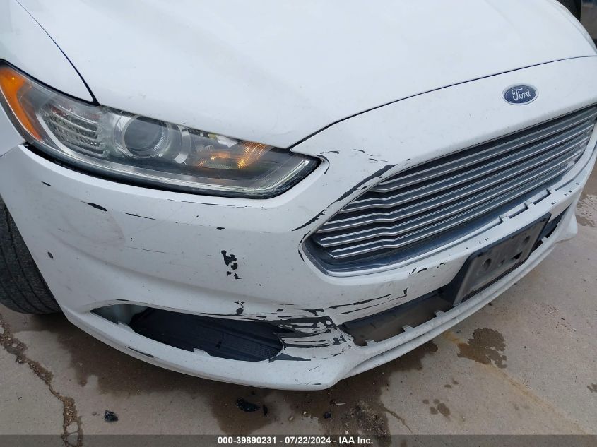 2014 Ford Fusion S VIN: 3FA6P0G79ER300416 Lot: 39890231