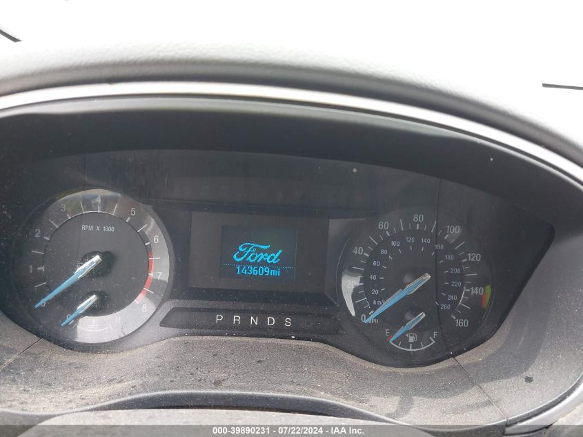 2014 Ford Fusion S VIN: 3FA6P0G79ER300416 Lot: 39890231