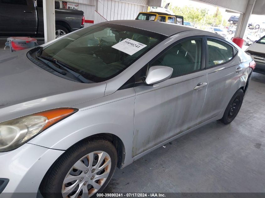 2012 Hyundai Elantra Gls VIN: 5NPDH4AEXCH066672 Lot: 39890241