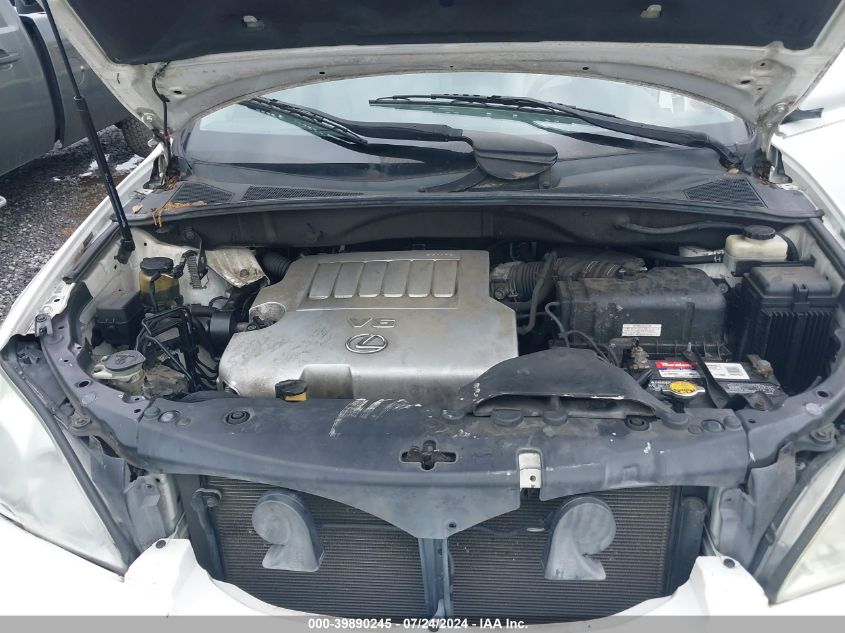 2007 Lexus Rx 350 VIN: 2T2GK31U67C007431 Lot: 39890245