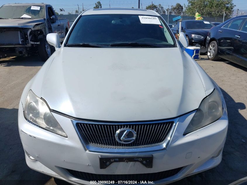 2008 Lexus Is 250 VIN: JTHBK262785082149 Lot: 39890249