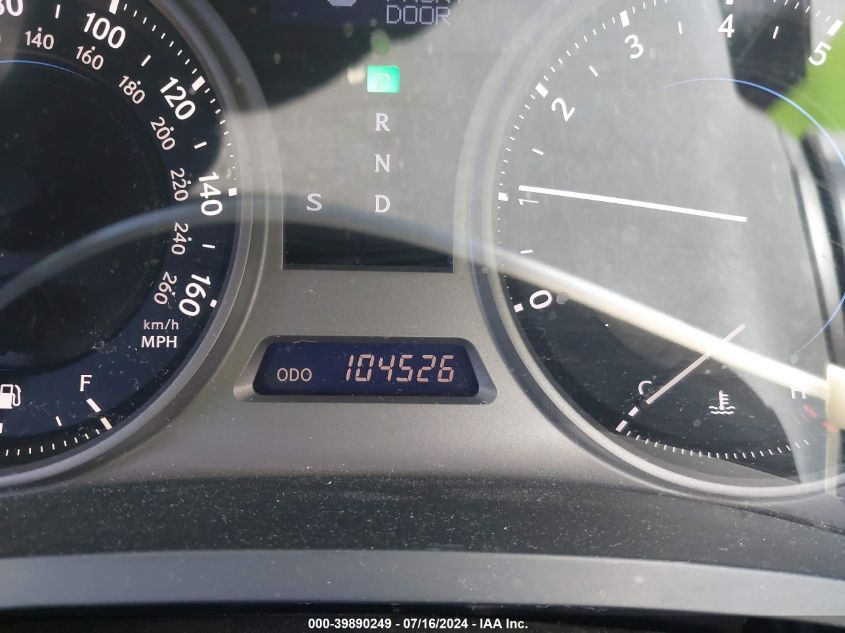 2008 Lexus Is 250 VIN: JTHBK262785082149 Lot: 39890249