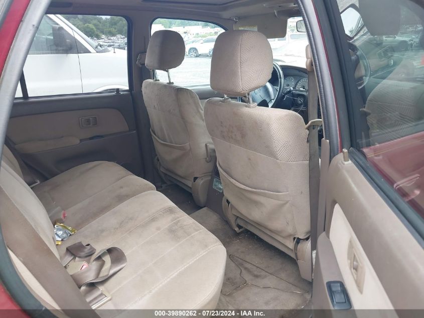 2002 Toyota 4Runner Sr5 V6 VIN: JT3GN86R520251690 Lot: 39890262