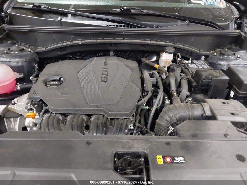 2022 Hyundai Tucson Sel VIN: 5NMJFCAEXNH096029 Lot: 39890281