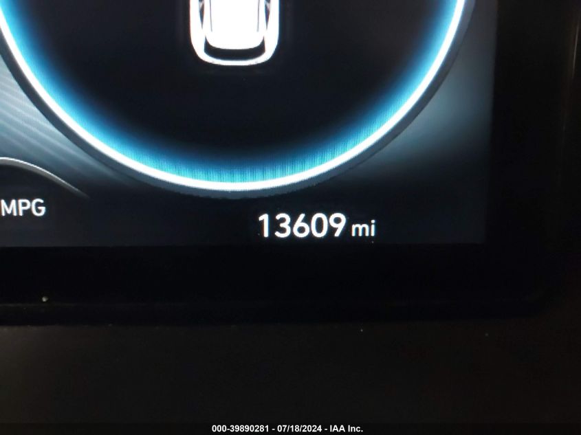 2022 Hyundai Tucson Sel VIN: 5NMJFCAEXNH096029 Lot: 39890281