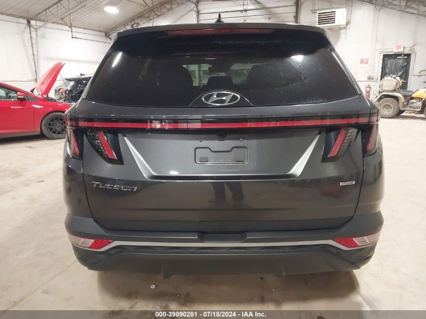 2022 Hyundai Tucson Sel VIN: 5NMJFCAEXNH096029 Lot: 39890281