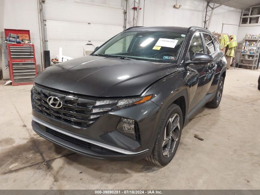 2022 Hyundai Tucson Sel VIN: 5NMJFCAEXNH096029 Lot: 39890281