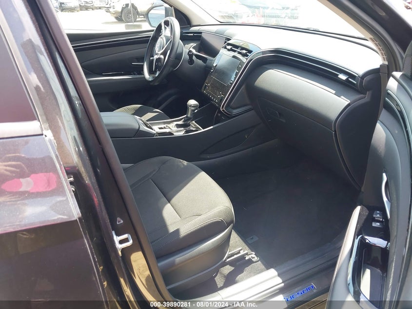 VIN 5NMJFCAEXNH096029 2022 HYUNDAI TUCSON SEL