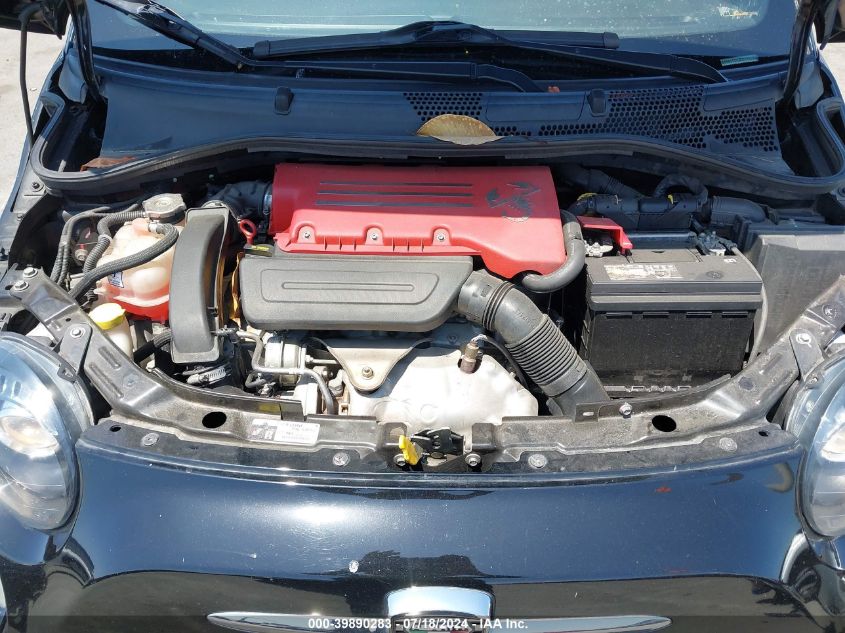 2015 Fiat 500 Abarth VIN: 3C3CFFFH4FT502148 Lot: 39890283