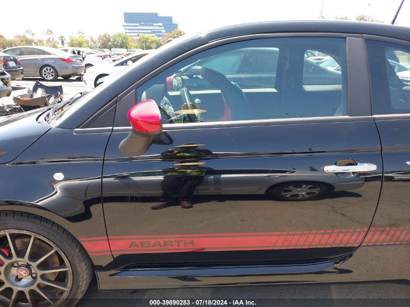 2015 Fiat 500 Abarth VIN: 3C3CFFFH4FT502148 Lot: 39890283