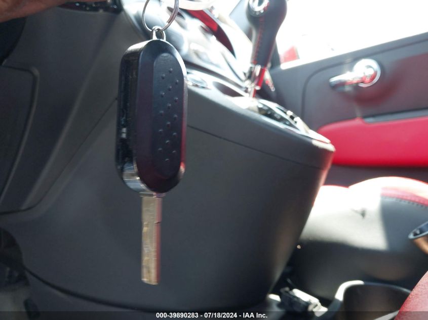 2015 Fiat 500 Abarth VIN: 3C3CFFFH4FT502148 Lot: 39890283