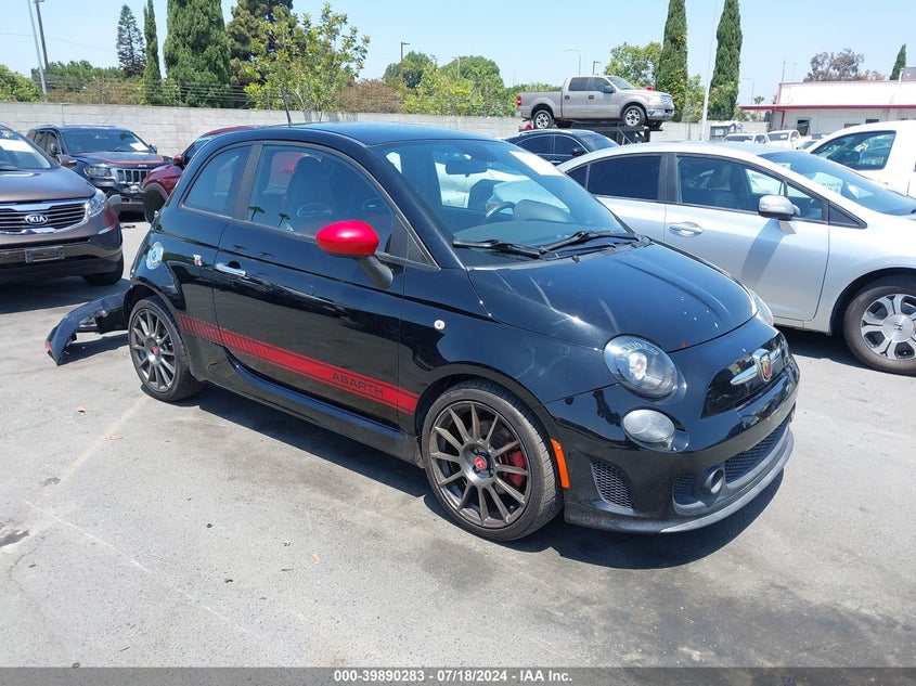 2015 Fiat 500 Abarth VIN: 3C3CFFFH4FT502148 Lot: 39890283