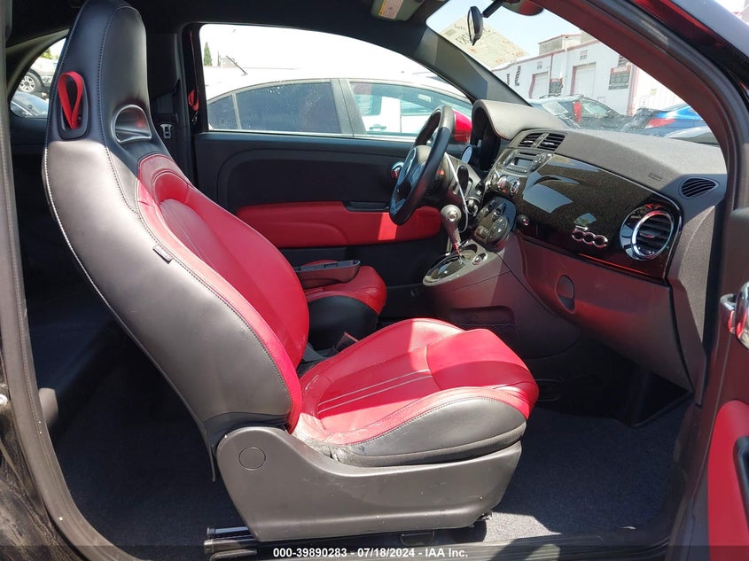 2015 Fiat 500 Abarth VIN: 3C3CFFFH4FT502148 Lot: 39890283