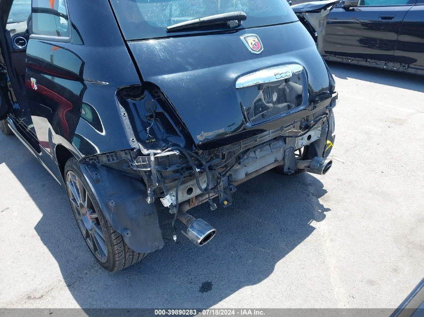 2015 Fiat 500 Abarth VIN: 3C3CFFFH4FT502148 Lot: 39890283