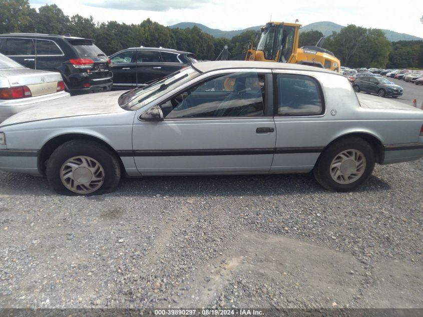 1MEPM6040KH607009 1989 Mercury Cougar Ls