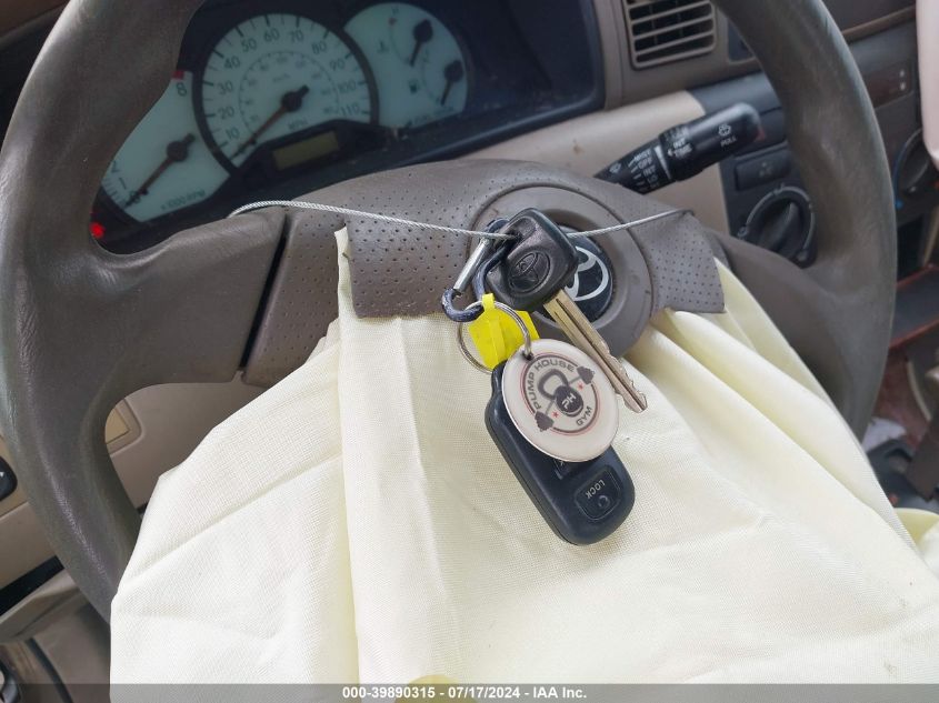 2004 Toyota Corolla Le VIN: 1NXBR32E54Z246979 Lot: 39890315