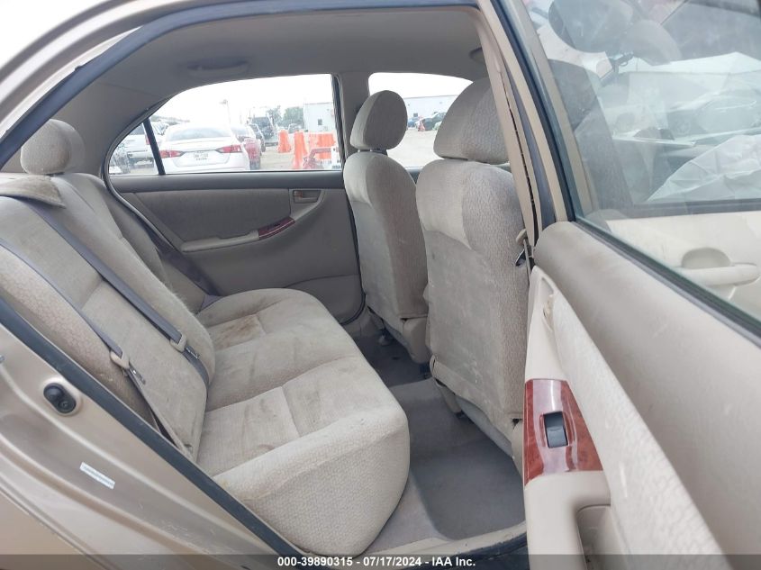 2004 Toyota Corolla Le VIN: 1NXBR32E54Z246979 Lot: 39890315