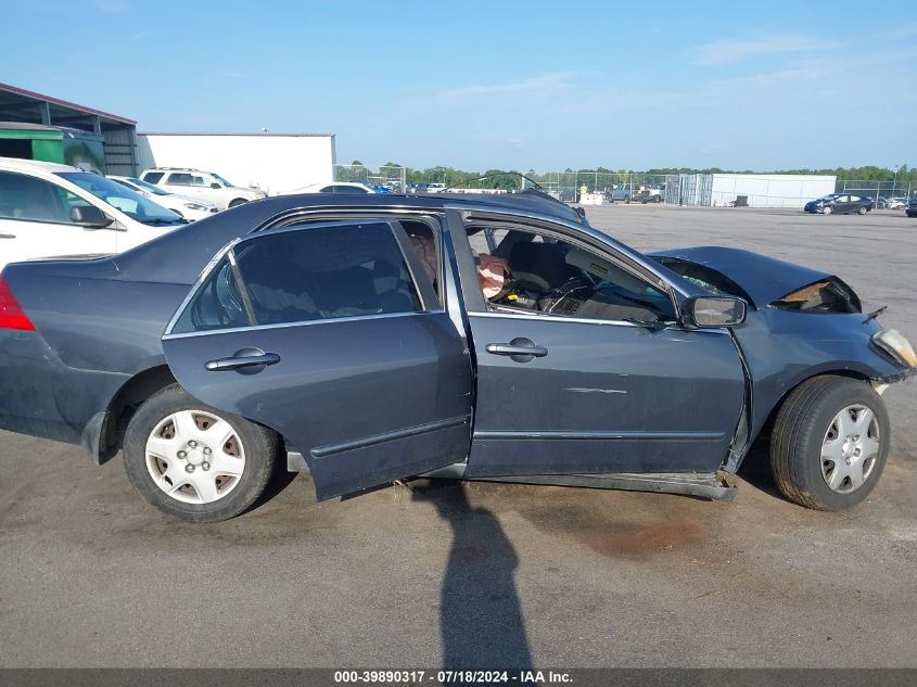 2007 Honda Accord 2.4 Lx VIN: 3HGCM56417G708886 Lot: 39890317