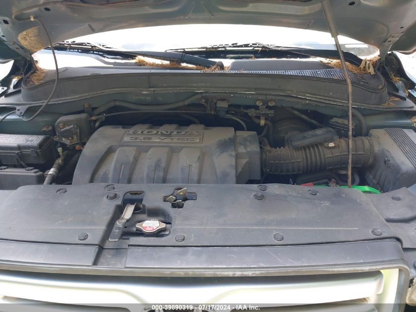 2006 Honda Pilot Ex-L VIN: 2HKYF18646H565119 Lot: 39890319